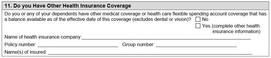 other health info
